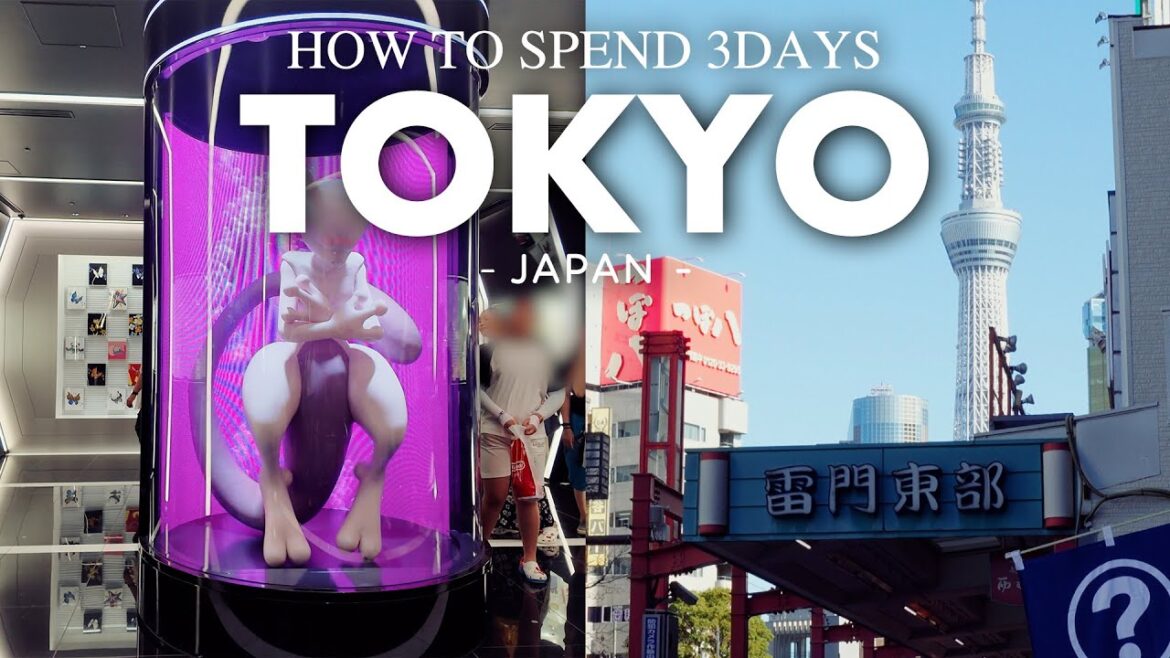 HOW TO SPEND 3 DASY IN TOKYO | Japan Ultimate Guide 2024