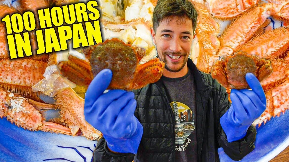 100 Hours of Japanese Food 🇯🇵 TOKYO Noodles, KYOTO Street Food + HOKKAIDO Seafood!