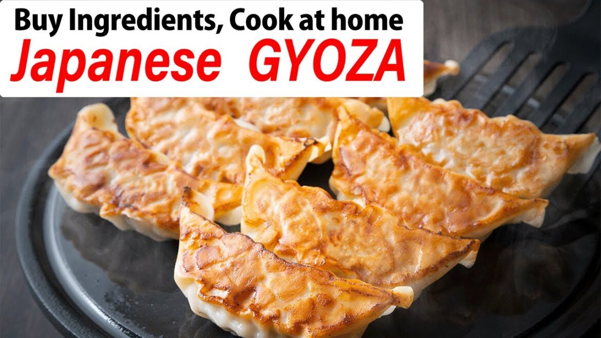 Easy & Delicious Gyoza Recipe | Japanese Street Food You Can Make at Home!