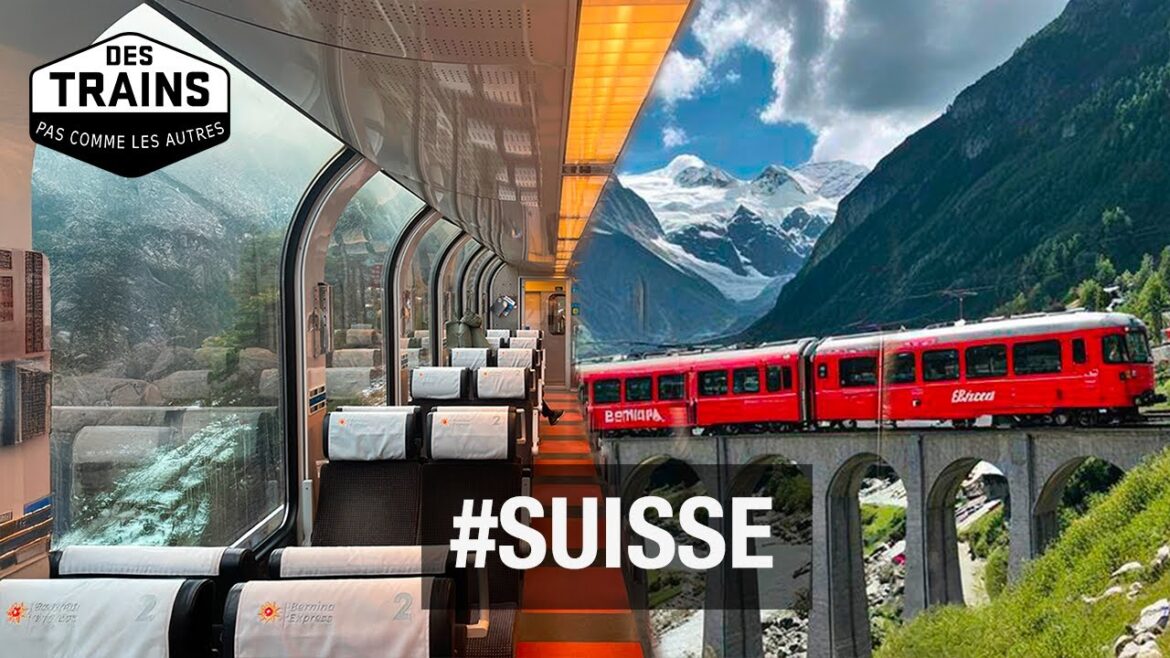 Suisse – Des trains pas comme les autres – Bernina Express – Documentaire voyage – SBS Suisse - Des trains pas comme les autres - Bernina Express - Documentaire voyage - SBS