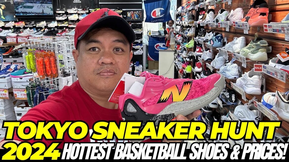 "Tokyo Sneaker Hunt 2024: The Hottest Basketball Shoes & Prices! | Huge Sale at Super Xebio!"