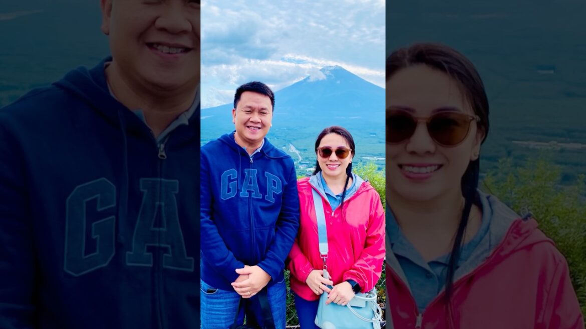 MT. FUJI TOKYO JAPAN 😊 #travel  #shorts #shortsvideo #shortsviral #japan #vacation #goodtimes