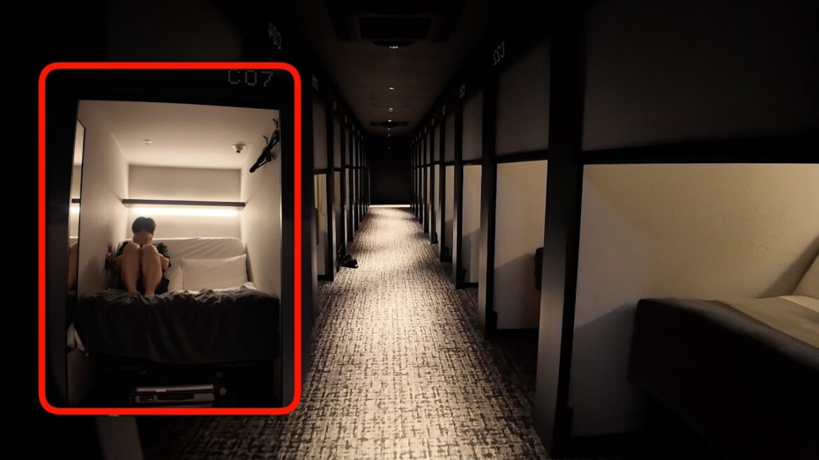 Amazing Japan's High-Tech Capsule Hotel 3-Day Yatai, Traditional Journey | Fukuoka