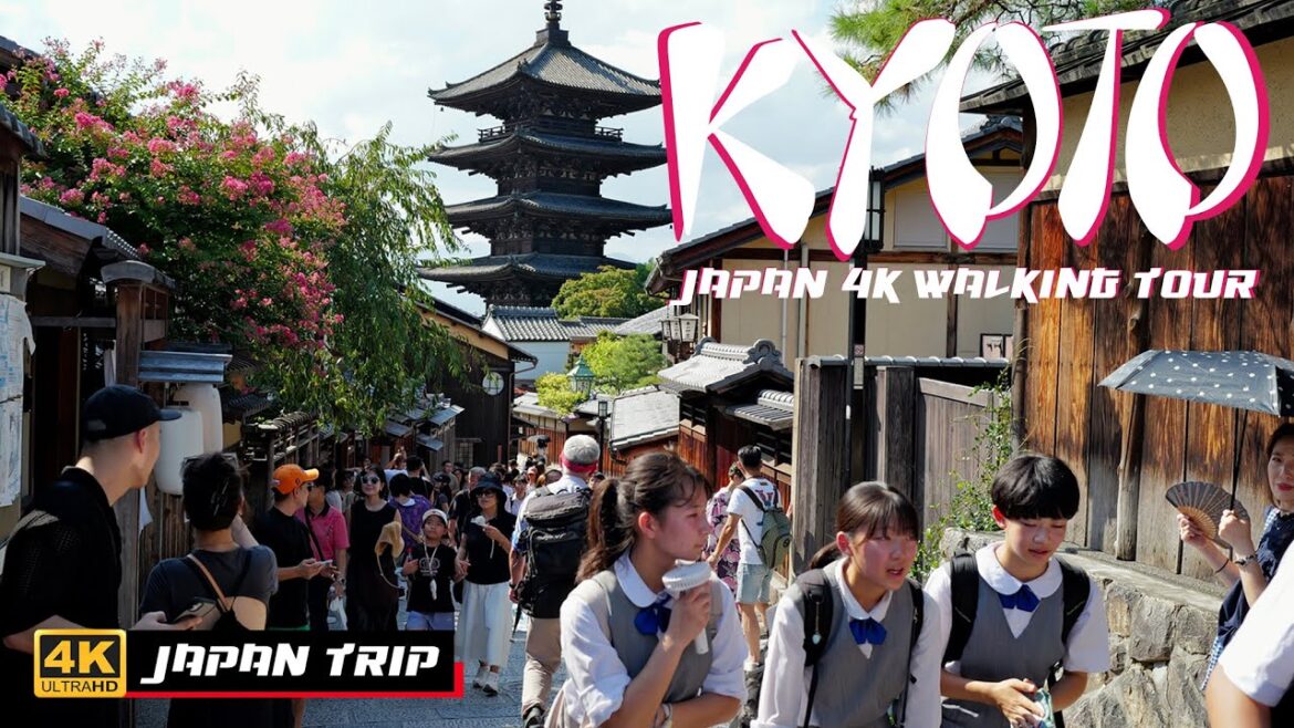 KYOTO, JAPAN 4K WALKING TOUR | DU LỊCH ĐI BỘ TRUNG TÂM KYOTO NHẬT BẢN | LEICA Q3