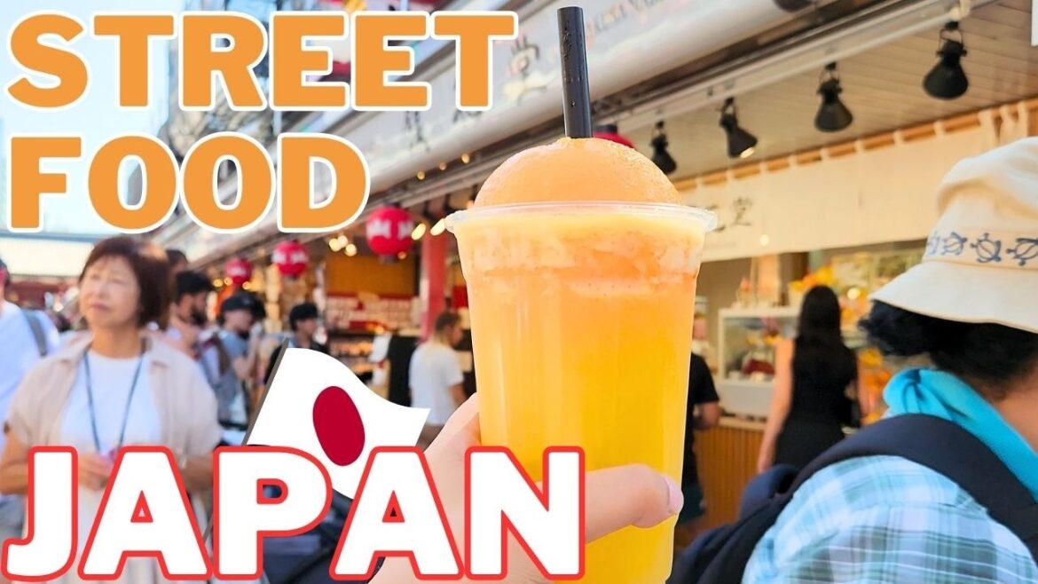 10 Amazing JAPANESE STREET FOOD Summer  2024 Tokyo street food tour Foodie Food Lover | shaved ice
