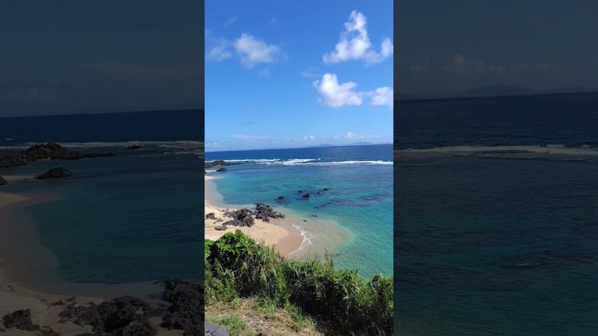 【徳之島観光】絶景スポット！畦プリンスビーチにある展望台！