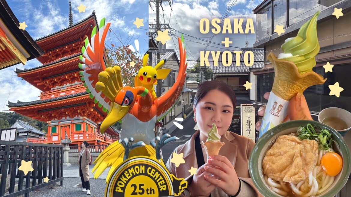 Exporing OSAKA and a KYOTO Day Trip✨| Solo Japan 2023 | Ep. 3 | Sarah Sinclair