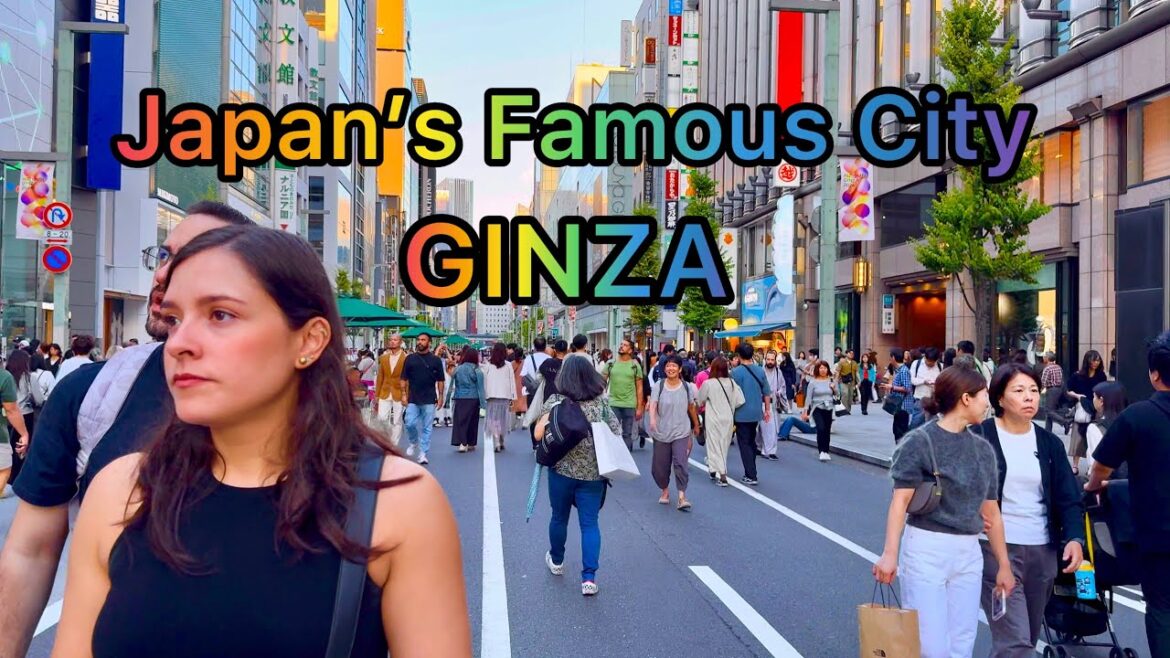 [4K HDR] Walking Tour from Hibiya to Ginza. Tokyo, Japan.