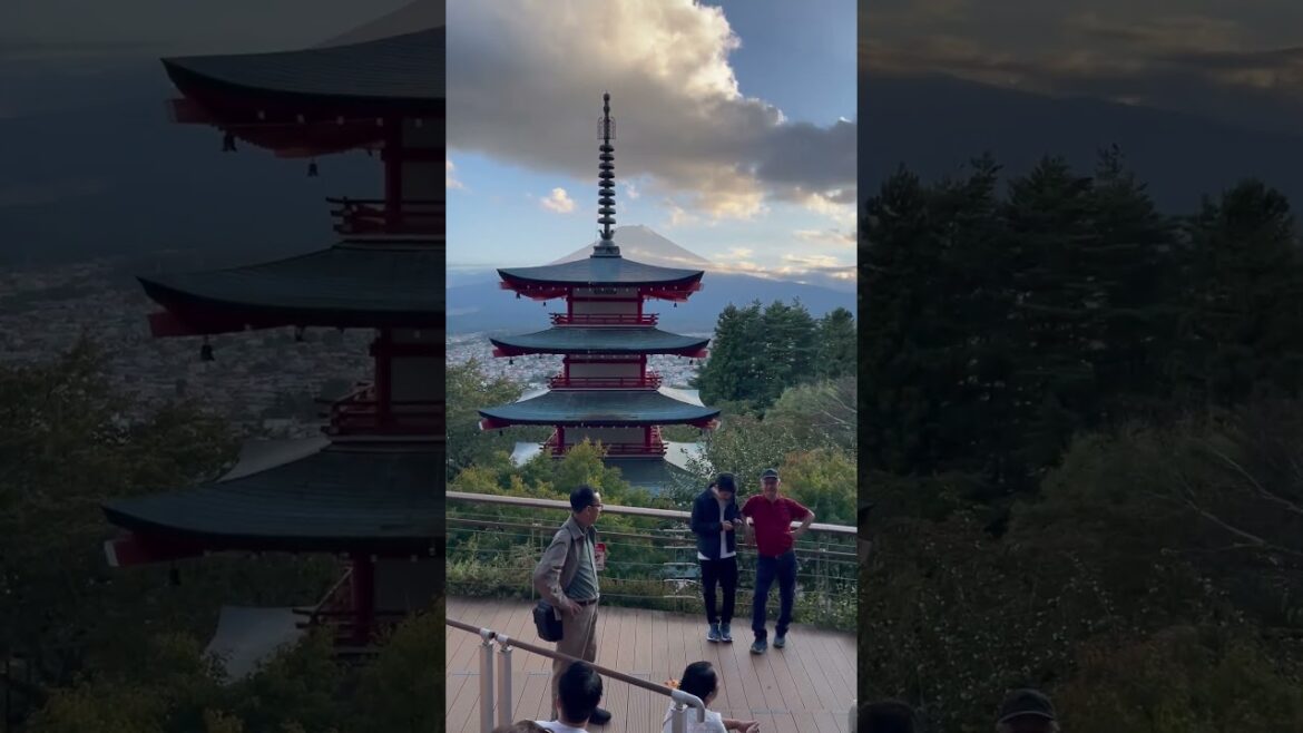 Mount Fuji View of Japan 2024 🇧🇷in🇯🇵 #shorts