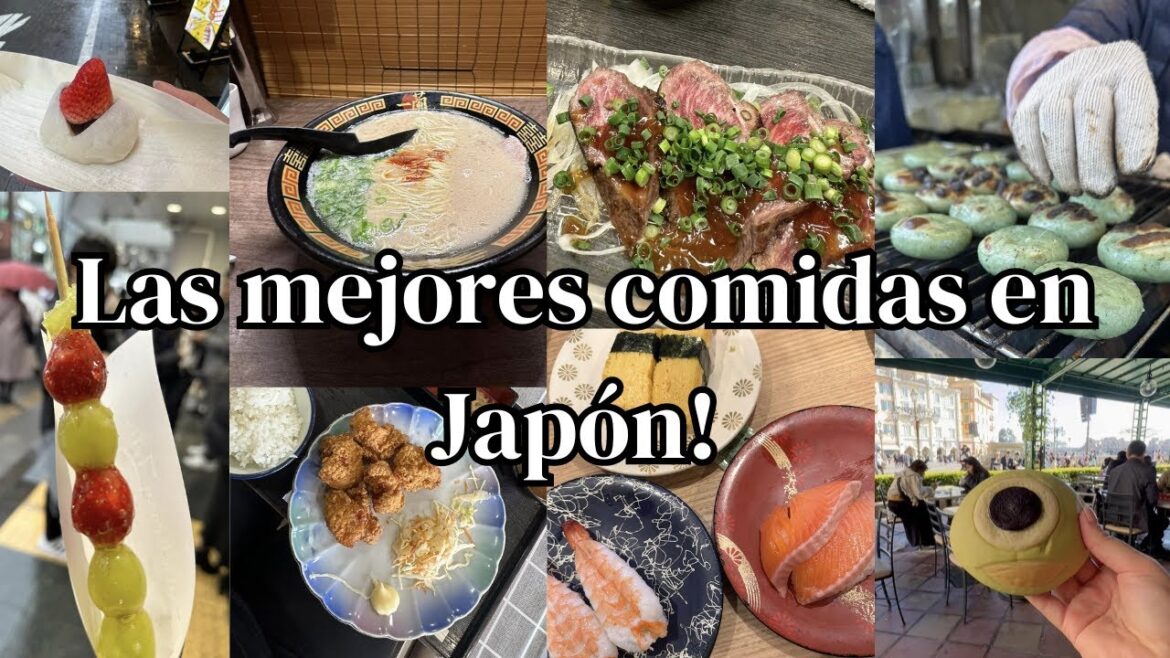 TOP 10 de las MEJORES COMIDAS en JAPÓN!