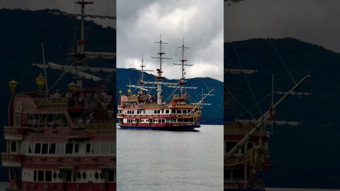 Lake Ashi @ HAKONE #travel #japan #japanese #japantrip #japanlife #hakone #boat #lake #lakeview