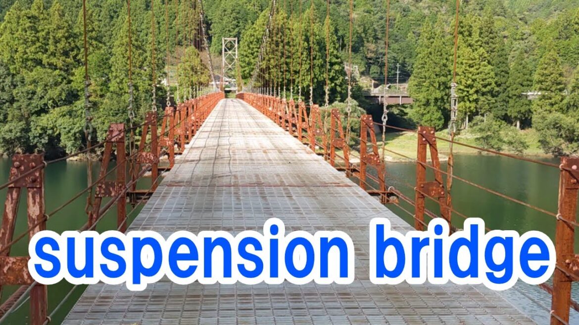 Japanese suspension bridge
