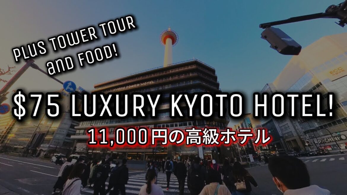 At Kyoto! Royal Park Hotel and Kyoto Tower Tour #kyototrip #京都タワー