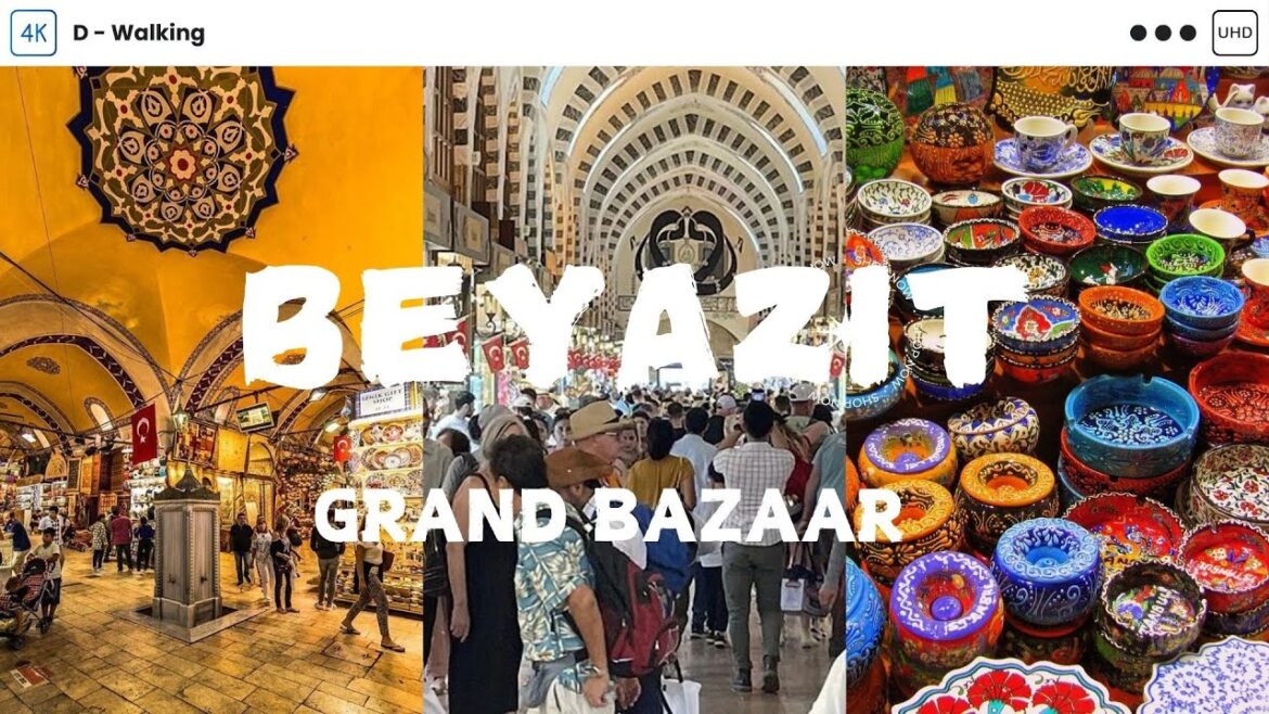 Beyazıt Grand Bazaar: the Most Crowded Times! İstanbul I Walking Tour Beyazıt Grand Bazaar: the Most Crowded Times! İstanbul I Walking Tour
