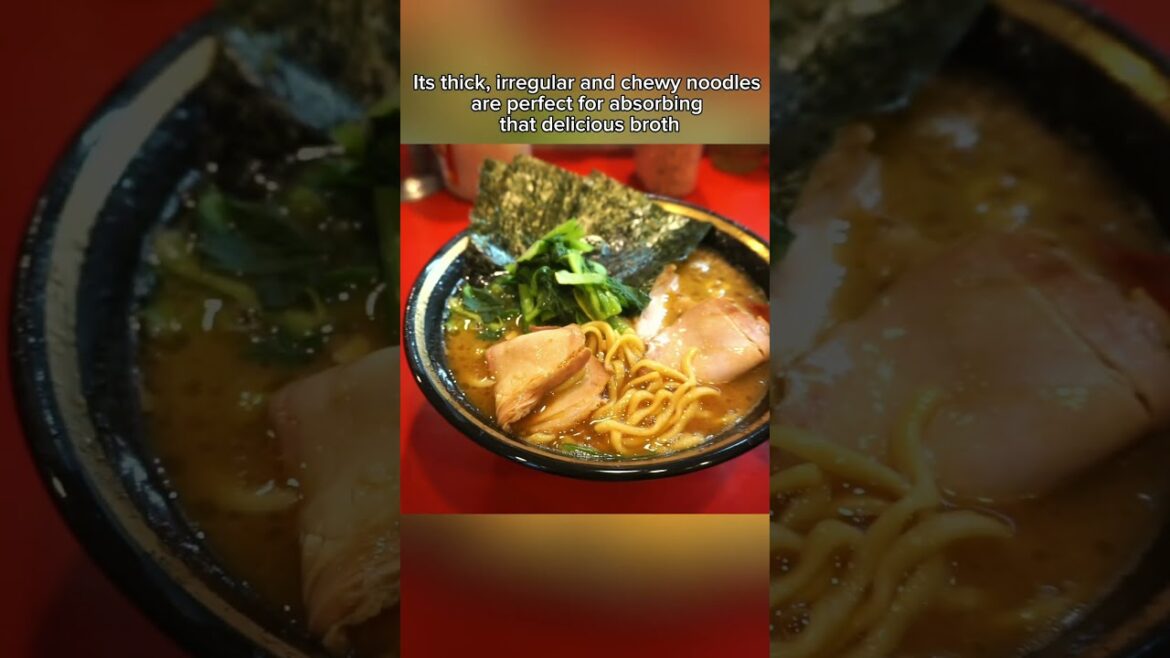 We’re trying Iekei Ramen for the first time at Yoshimuraya in Yokohama