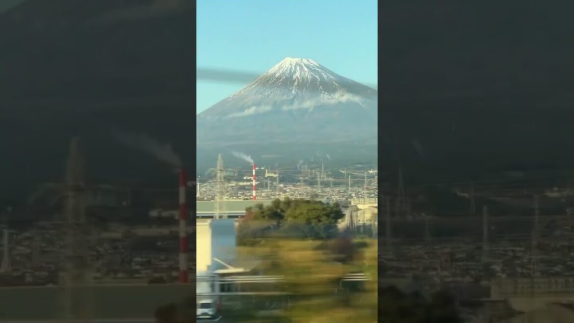 Mount fuji veiw from Train #japan #travel #asiantravel #mtfuji