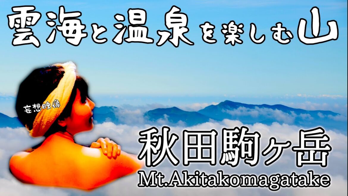 温泉満喫、花満開の秋田駒ヶ岳   [Mt.Akitakomagatake in Akita/Iwate]
