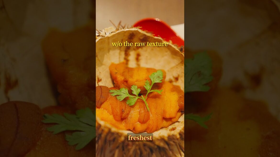 Fresh sea urchin bowls in Sapporo, a regional specialty