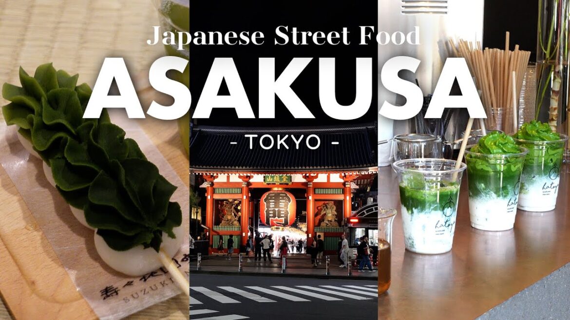 10 MUST-TRY JAPANESE STREET FOOD IN ASAKUSA,TOKYO | Japan Travel Guide 2024