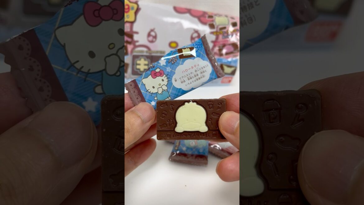Sanrio Characters Charapaki Chocolate Ahiru No Pekkle #shorts