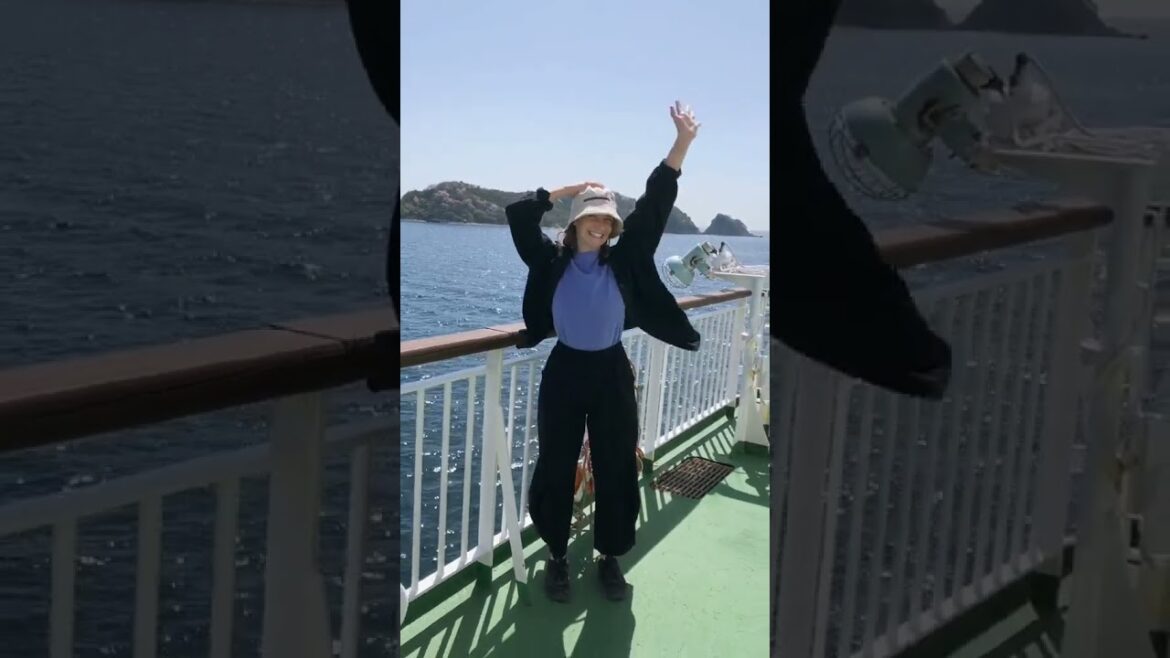 Taking a FERRY in JAPAN 🇯🇵