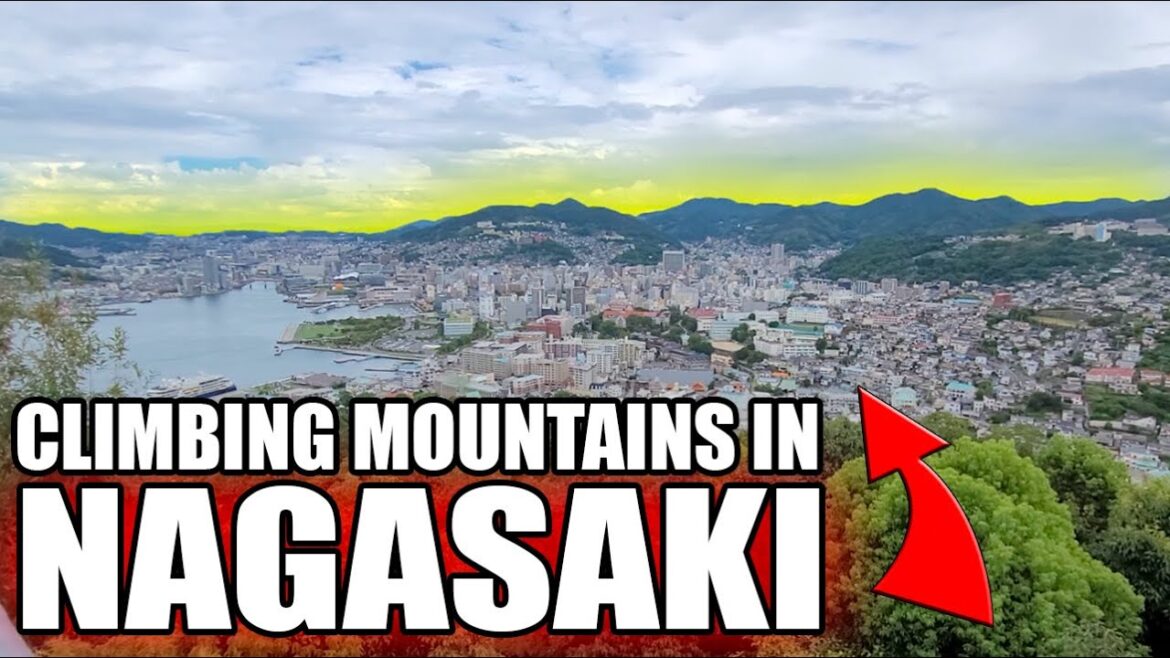 Climbing a Mountain in Nagasaki city!!! - Exploring Nagasaki