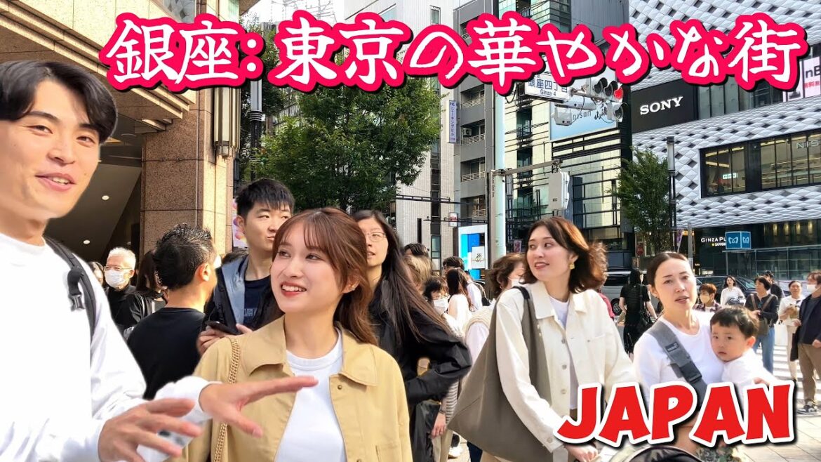 [4k] 銀座: 東京で人気の観光地 || Ginza Walking Tour, Tokyo, Japan 2025 ||