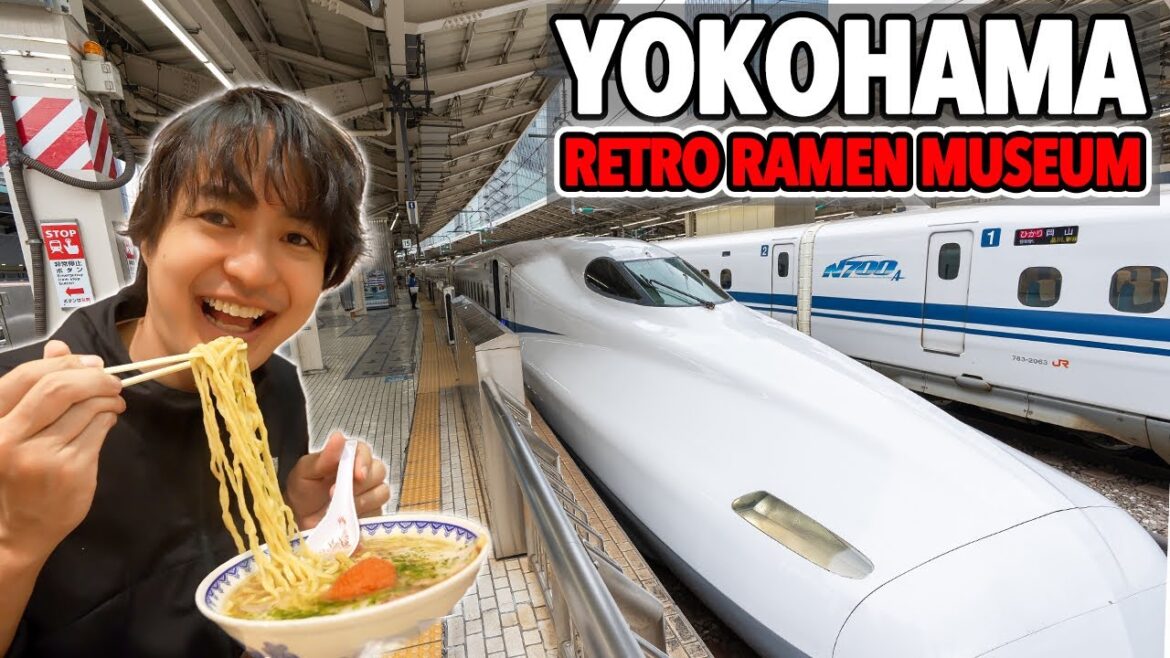 Shinkansen Ramen Trip to Yokohama, Retro Japan Town Ramen Museum (JR Rail Pass Travel Idea) Ep.527 Shinkansen Ramen Trip to Yokohama, Retro Japan Town Ramen Museum (JR Rail Pass Travel Idea) Ep.527