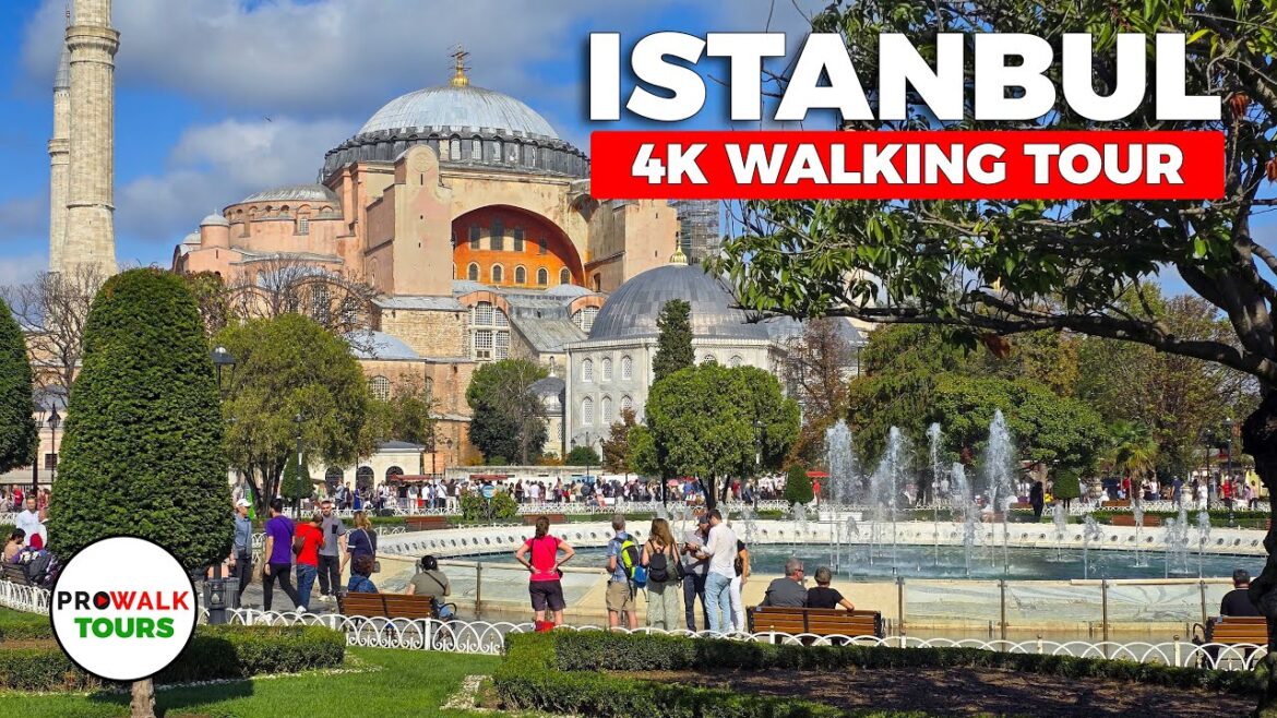 Istanbul’s Most Beautiful Landmarks: Walking Tour Through History and Culture – 4K60fps Istanbul’s Most Beautiful Landmarks: Walking Tour Through History and Culture - 4K60fps