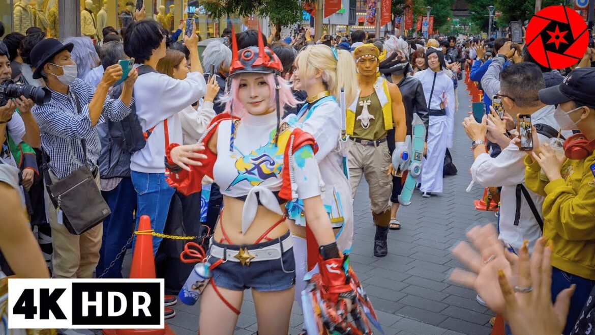 Tokyo Halloween 2024 – Cosplay Parade // 4K HDR Tokyo Halloween 2024 - Cosplay Parade // 4K HDR