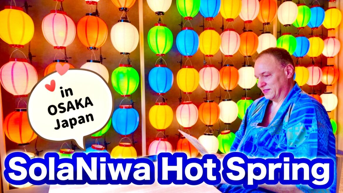 The largest Hot Spring theme park in Osaka