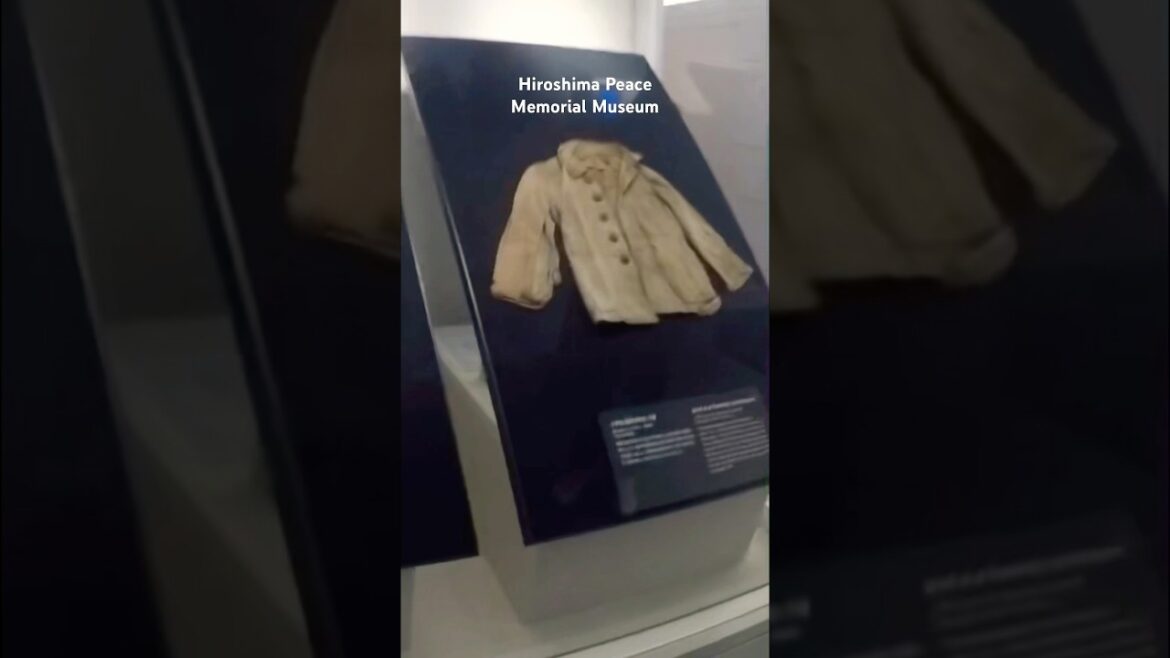 🕊️🤍 Hiroshima Japan Peace Memorial Museum   #travel #explore #japan #nuclear #bomb #peace