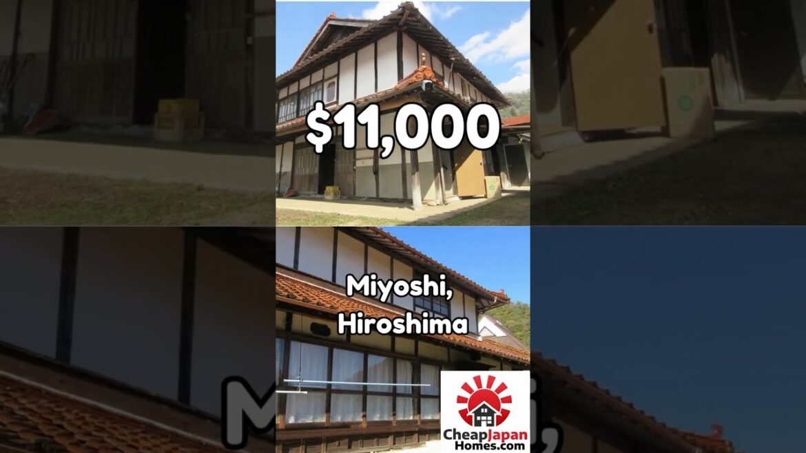 🌞 Cozy, sunlit farmhouse in Mihara Town for just ¥1.6M! ≈ $11,000!