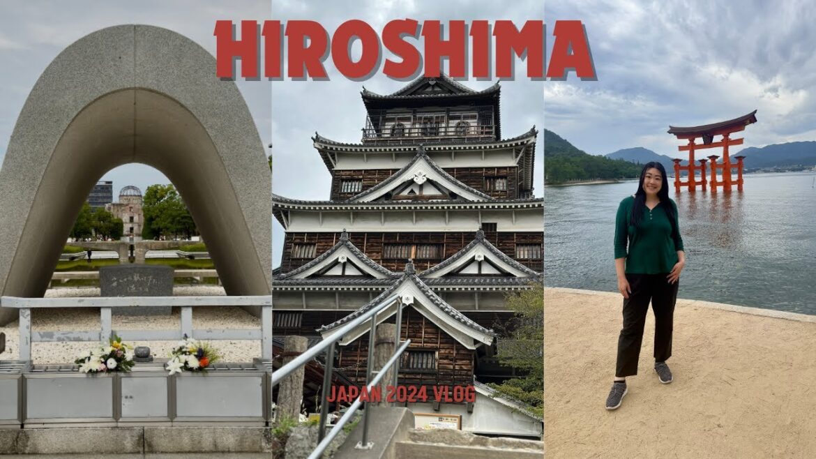 Hiroshima Vlog | Hiroshima Castle | Peace Memorial Park | Atomic Bomb Dome | Shrine Island| HeyTammy