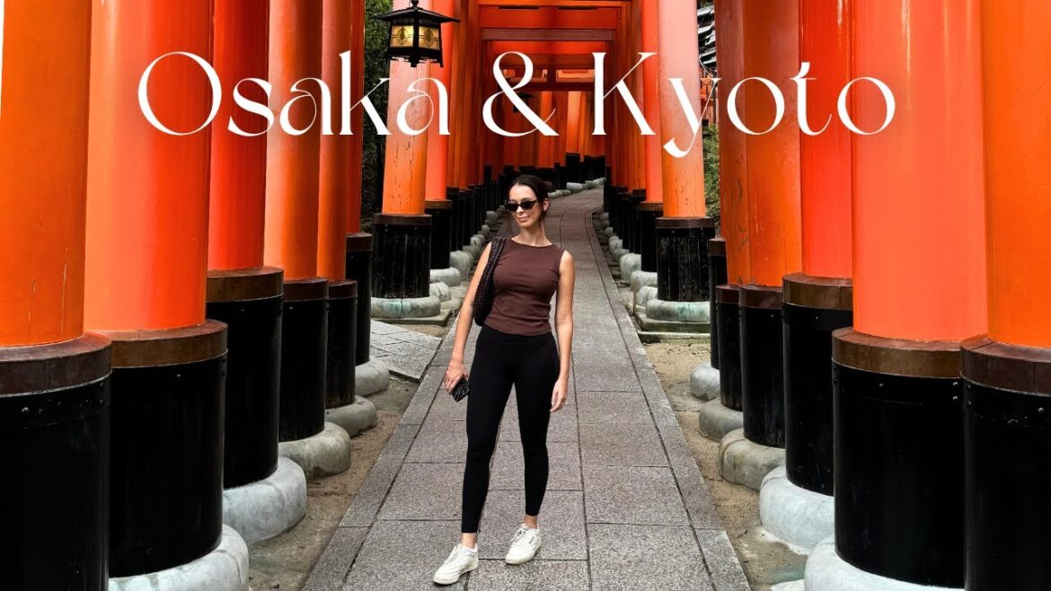My First Time In Japan | Osaka and Kyoto Vlog | Osaka Castle, Inari Shrine and Sannenzaka