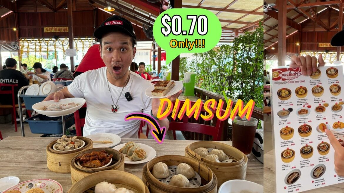 Bangkok on a Budget | Local Thai Restaurant for only $0.70! #cheapeats