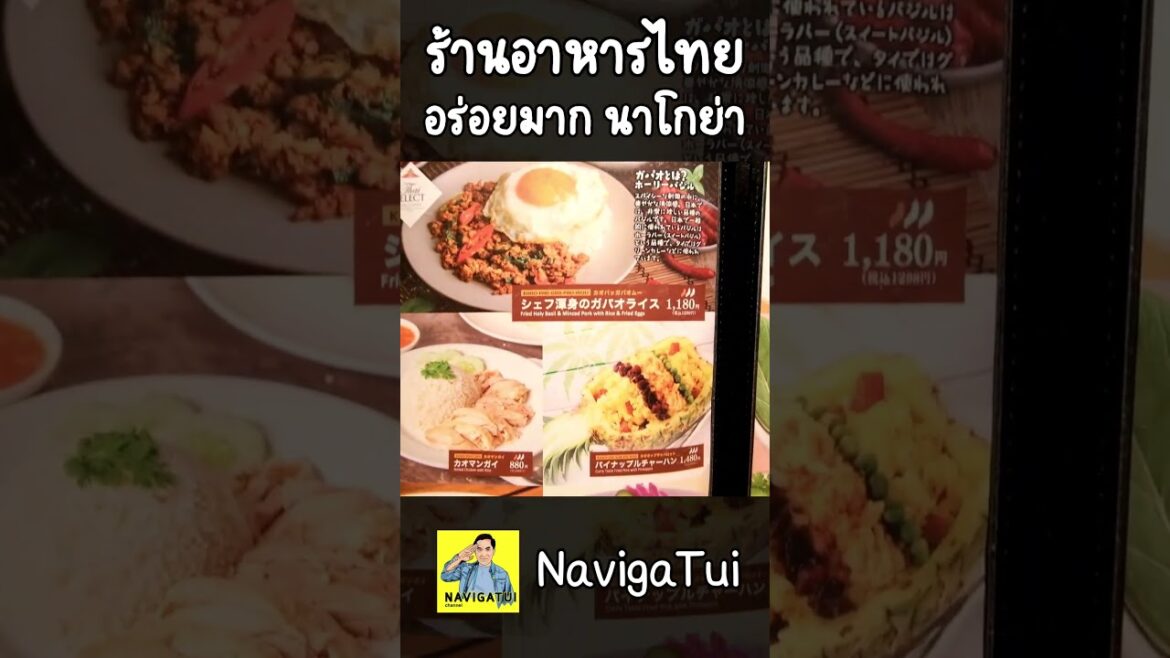 แนะนำร้านอาหารไทย นาโกย่า  #travel #nagoyatravelguide #japan #nagoya #food #nagoyacity