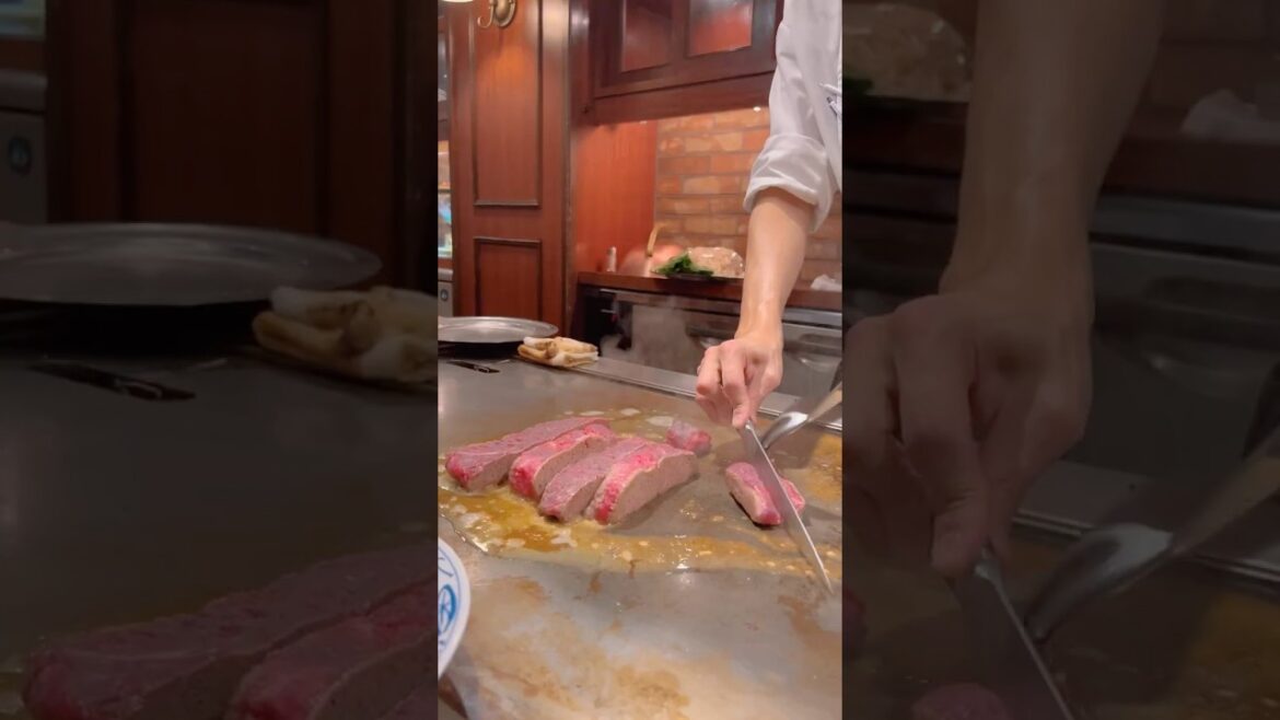 Thưởng thức bò Kobe tại Kobe