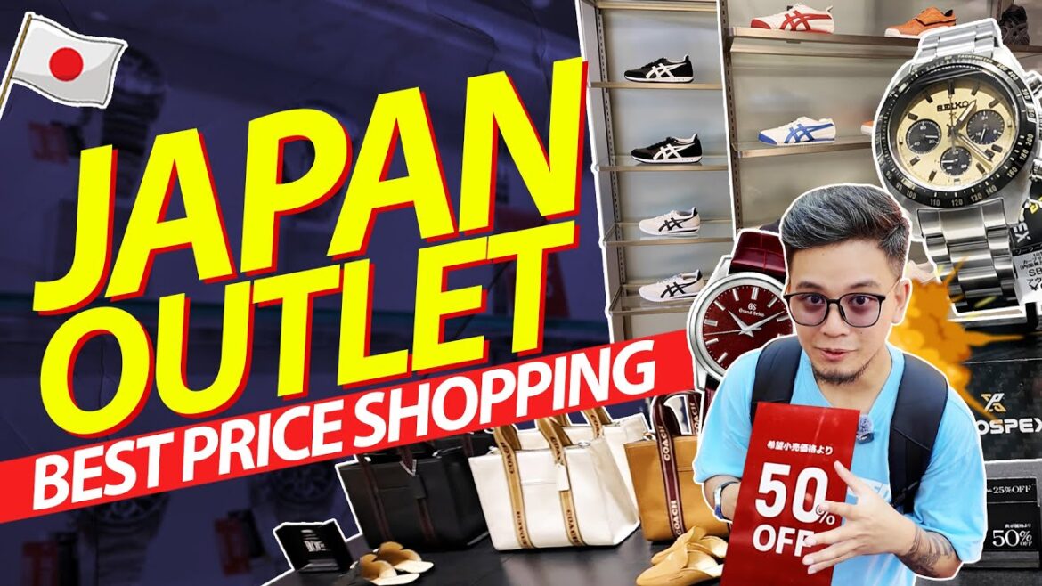 HUGE SALE for Seiko Watch, Coach Bags, Onitsuka | Tosu Premium Outlets Japan Shopping #japan
