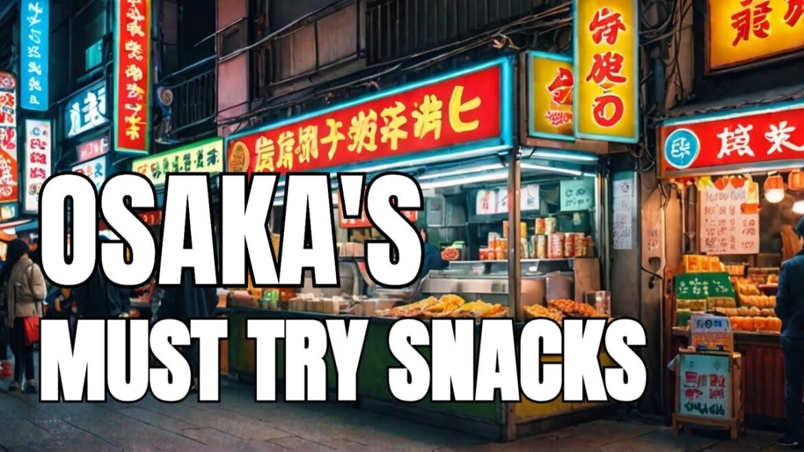 Eat Like a Local in Osaka 20 MUST-TRY Street Snacks