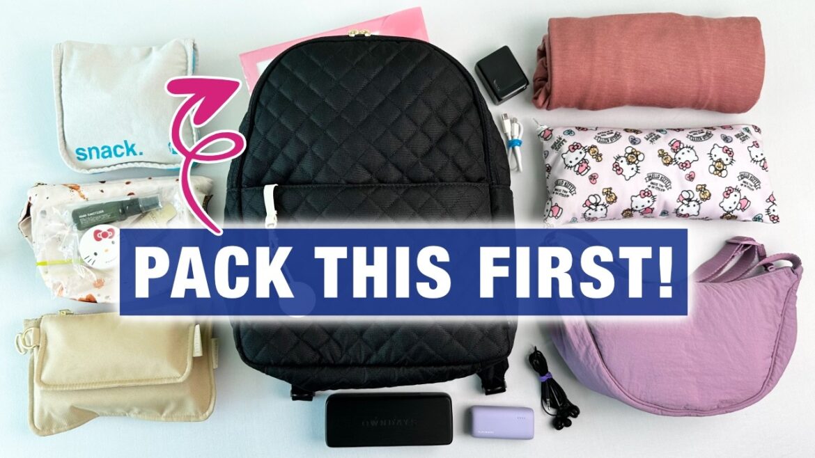 Personal Item Bag π©· Travel Essentials for Flight to Japan Packing List Personal Item Bag π©· Travel Essentials for Flight to Japan Packing List