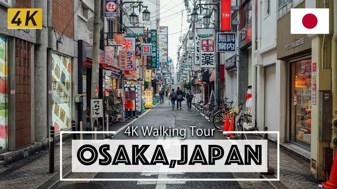 🇯🇵Walking tour of “America Village,” a town where Osaka's youth culture takes root - 4K HDR