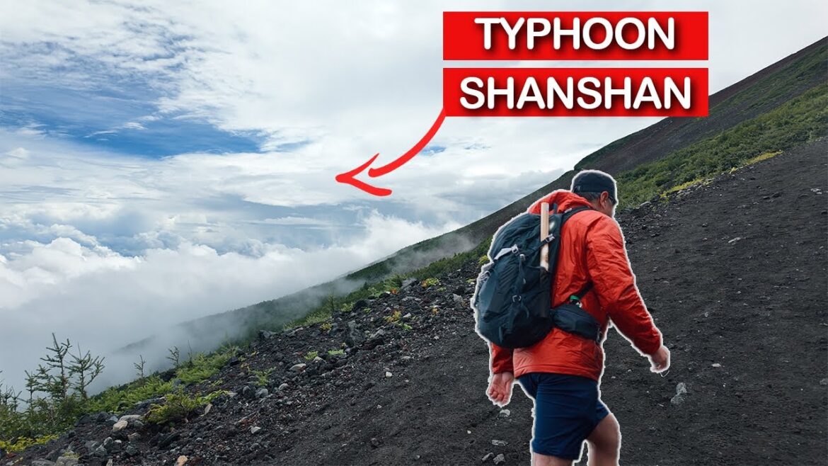 I Survived a Typhoon Hiking MT Fuji