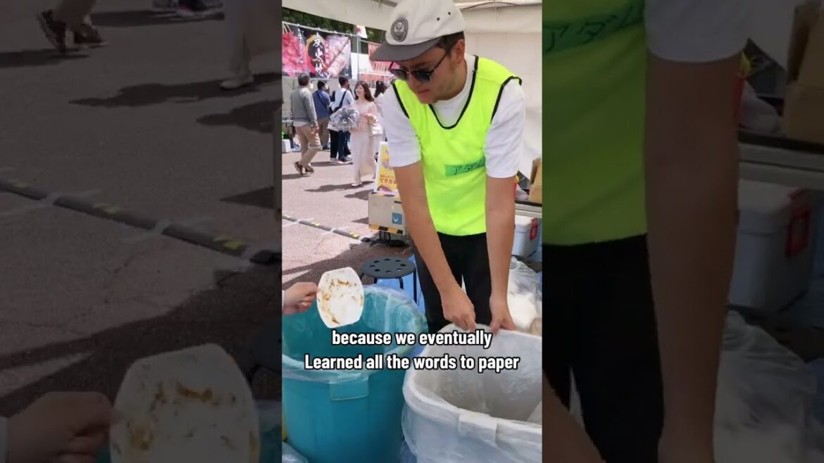 Trying OCTOPUS TAKOYAKI in JAPAN🐙