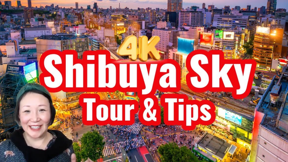 Tokyo 4K Shibuya Sky Walking Tour