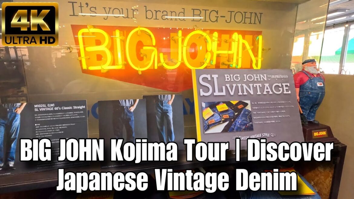 BIG JOHN Kojima Tour | Discover Japanese Vintage Denim