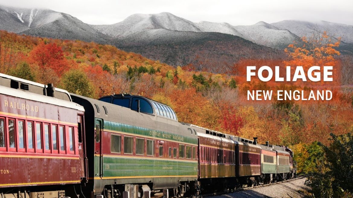 5 Ways to See the BEST Fall Foliage of White Mountains in New England 🍁