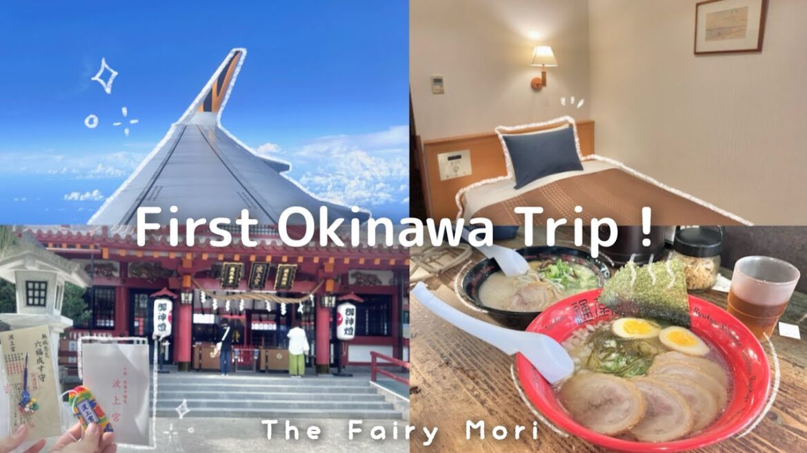 First Okinawa Trip 🇯🇵 Manly & Womanly Flavor Ramen 🍜 Shrine Above the Wave ⛩️ Budget Inn 💵