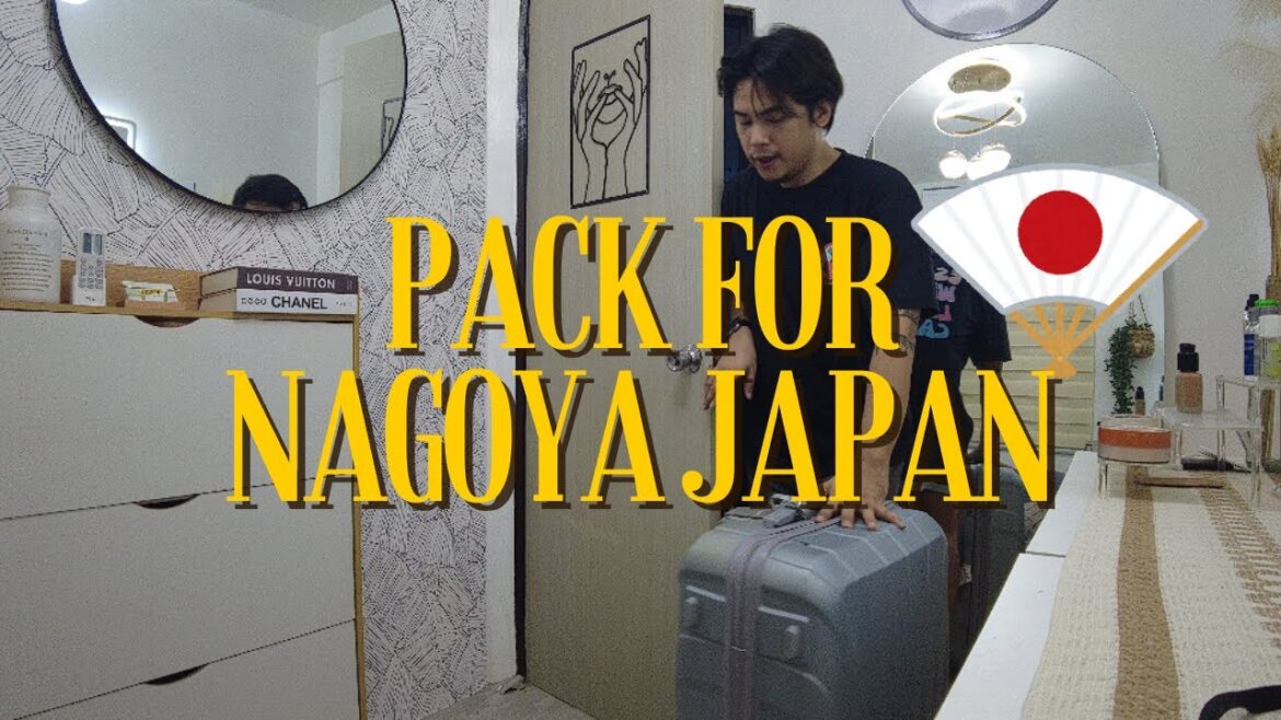 Pack with me for our Nagoya Trip this November | Nagoya Travel Vlog 2024