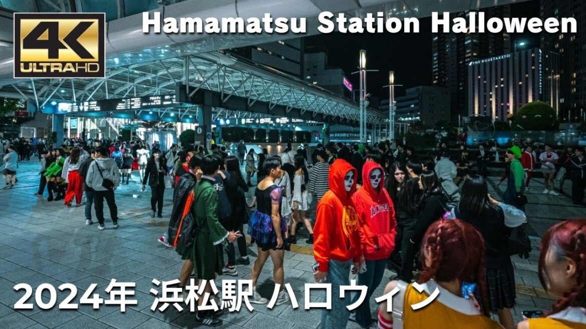2024年 浜松駅 ハロウィン – 2024 Hamamatsu Station Halloween / Walking tour / Japan / DJI Osmo Pocket 3 2024年 浜松駅 ハロウィン - 2024 Hamamatsu Station Halloween / Walking tour / Japan / DJI Osmo Pocket 3